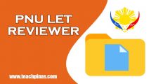 PNU LET Reviewer pdf