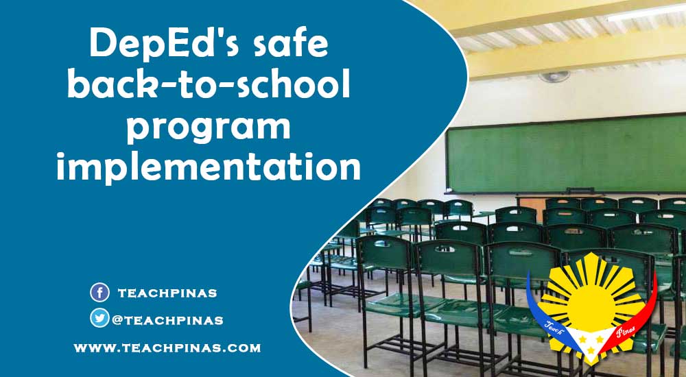 DepEd's safe back-to-school program implementation