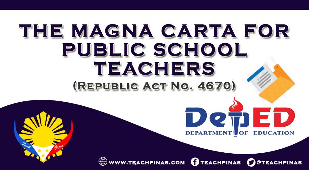 magna carta for teachers essay