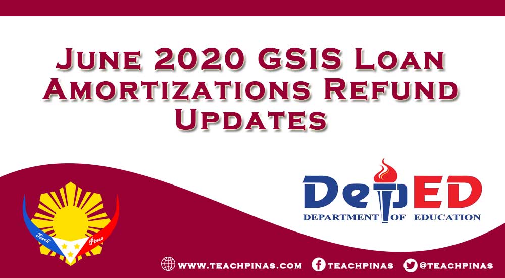 June 2020 GSIS Loan Amortizations Refund Updates