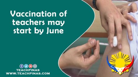 Vaccination of teachers may start by June