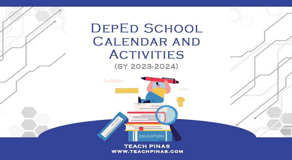 DepEd School Calendar for SY 20232024 Teach Pinas